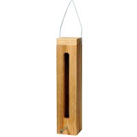 Luxus-Vogelhaus Futterspender, Eiche klein