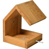 Luxus-Vogelhaus "Bauhaus III", Eiche, natur