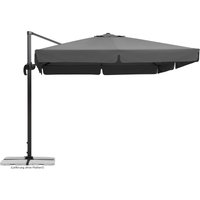 Schneider Schirme Schneider Ampelschirm RHODOS ca. 300 x 300 cm, anthrazit