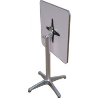 Garden Pleasure Harms Bistro Tisch, quadratisch, Alu-Gestell