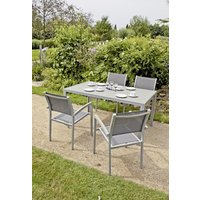 Garden Pleasure Harms Stapelstuhl GRACE, 4er Set