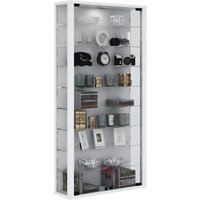 VCM Wandvitrine "Vitrosa Maxi" - ohne Beleuchtung Weiß