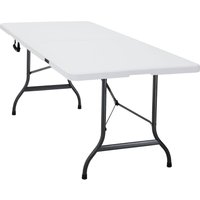 Casaria Buffettisch Kunststoff, 183x76x74 cm, weiß