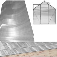Casaria Deuba 10,25 m² Hohlkammerstegplatten 4mm