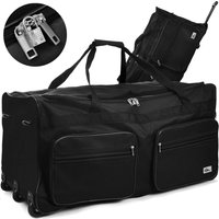 Casaria Deuba XXL Reisetasche mit Trolleyfunktion