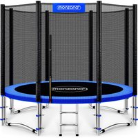 Casaria Deuba Trampolin 305 cm mit Sicherheitsnetz