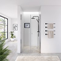 Home Deluxe Pendeltür LAVEA - 80 x 195 cm Klarglas