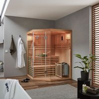 Home Deluxe Traditionelle Sauna SKYLINE XL - 150 x 150 cm