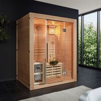 Home Deluxe Traditionelle Sauna SKYLINE L - 150 x 120 cm