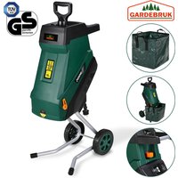 Casaria GARDEBRUK Häcksler mit 50L Sammelbehälter