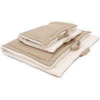 Heim tierdecke, beige, Mikrofaser/Fellimitat