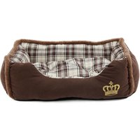 Heim tierbett"Krone"mit Kronenmotiv, Gr.S