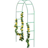 POWERTEC GARDEN Dekorative Rankhilfe - Rosenbogen