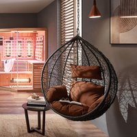 Home Deluxe Polyrattan Hängesessel CIELO Korb