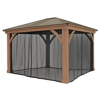 50NRTH Westmann Premium Moskitonetz für Holzpavillon Yukon 14x12