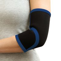 TOPFIT Ellenbogen-Sportbandage, Größe S/M - Blau/Schwarz