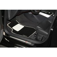 DIAMOND CAR Universal KFZ-Fußmatte "Racing Sport" grau