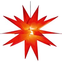 I-GLOW 3D-LED-Leuchtstern XXL - Rot