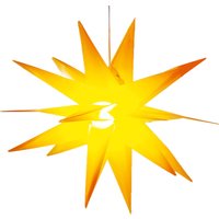 I-GLOW 3D-LED-Leuchtstern XXL - Gelb