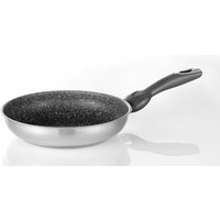 Lumenflon Carretta Edelstahlpfanne Salerno mit Softtouchgriff Granitoptik, Ø 20 cm