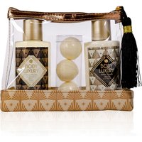 accentra Badeset BODY LUXURY in Kosmetiktasche