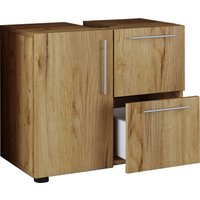 VCM Badunterschrank "Flandu" Honig-Eiche