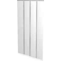 POWERTEC Plus Fliegengitter Türvorhang 100x220cm Weiß