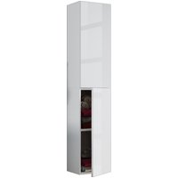 VCM Hochschrank Lendas Weiß