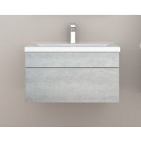 Home Deluxe Badmöbel WANGEROOGE S - Grau