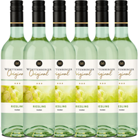 Württembergische WZG Württemberger Original Riesling Qualitätswein trocken 0,75L 6er Karton