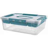 Keeeper Ordnung Aufbewahrungsbox, 4,2 l - Aqua-Blau
