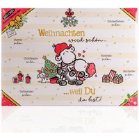 accentra Adventskalender SHEEPWORLD in Box, Motiv: Weihnachten wird schön...