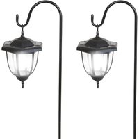 EZSolar LED-Solar-Laterne - 2er-Set