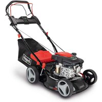 Scheppach Benzin-Rasenmäher MS150-42E SE inkl. 2Ah Akku + 2,4A Ladegerät