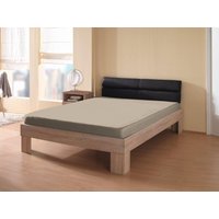 DREAMTEX Coral-Fleece-Spannbetttuch, ca.140-150x200cm, Taupe