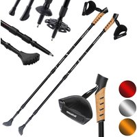 DEUBA Deuba Nordic Walking Stöcke 68 – 135cm orange