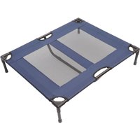 PawHut Hundebett Hundeliege Outdoor Katzenbett Haustierbett Metall 600D Oxford