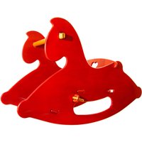 MOOVER Toys Schaukelpferd aus Holz (rot) / rocking horse