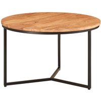 Wohnling Couchtisch 60x60x38 cm Akazie Massivholz