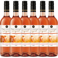 Württembergische WZG Württemberger Original Trollinger Rosé Qualitätswein trocken 0,75L 6er Karton