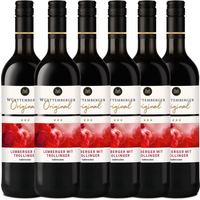 Württembergische WZG Württemberger Original Lemberger mit Trollinger Qualitätswein 0,75L 6er Karton