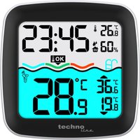 Technoline WS 9059 technoline Thermo-Hygro-Station inkl. Pool-Temperatursender TX36-IT