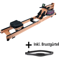 TOPFIT Wasserrudergerät inkl. Brustgurt faltbar