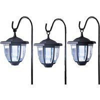 EZSolar LED Solar Laterne - 3er-Set