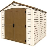 Duramax Kunststoffgerätehaus Duramax DuraPlus 5,7 m² mit Fußbodenkonstruktion