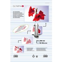 Olympia Laminierfolien OLYMPIA DIN A3, 80µ, 25 Stück