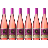 Württembergische WZG Heilbronner Schwarzriesling Rosé Qualitätswein fruchtig 6er Karton 0,75L