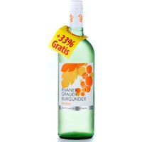 Rivaner Grauer Burgunder QbA trocken +33% gratis
