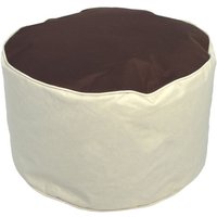 Kinzler Outdoorfähiger Hocker BICO, Dunkelbraun