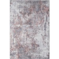 MyFlair Teppich Olivia, 200cm x 290cm, Farbe grau/braun Mix, rechteckig